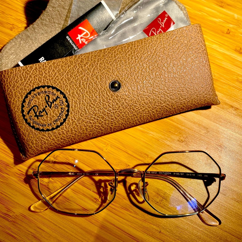 New ray ban glasses